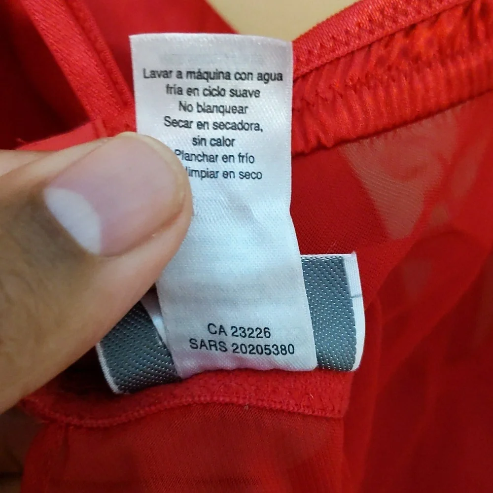 La Senza| Valentine Red Baby Doll Camisole - Picture 8 of 12